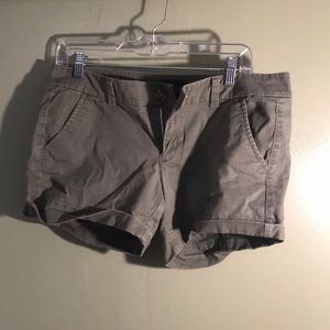 Olive green shorts